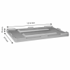 Couvercle pour bacs grands volumes 300 L & 500 L - gris