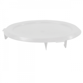 Couvercle plat pour conteneur alimentaire HACCP 75 L et baquet 50 L - blanc