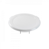 Couvercle plat pour conteneur alimentaire HACCP 75 L et baquet 50 L - blanc