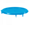 Couvercle plat pour conteneur alimentaire HACCP 75 L - bleu