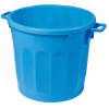 Conteneur alimentaire rond HACCP 75 L - bleu