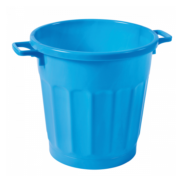 Conteneur alimentaire rond HACCP 50 L - bleu