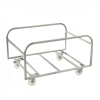 Chariot inox pour bac grand volume 500 L