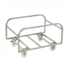 Chariot inox pour bac grand volume 310 L