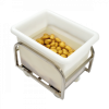 Chariot inox pour bac grand volume 100 L