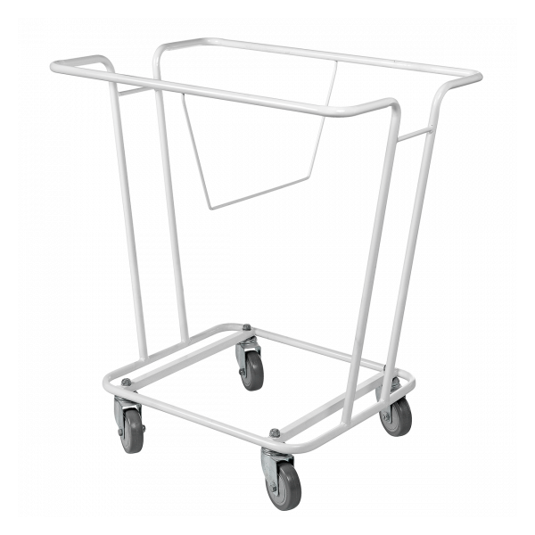 Chariot pour transporter panier à linge pour hopital ehpad