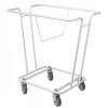 Chariot pour transporter panier à linge pour hopital ehpad