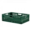 Caisse pliable empilable 600 x 400 x 190 mm 36 L - vert