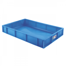 Caisse pleine Gilactiv® 600 x 400 x 90 mm 15 L - bleu