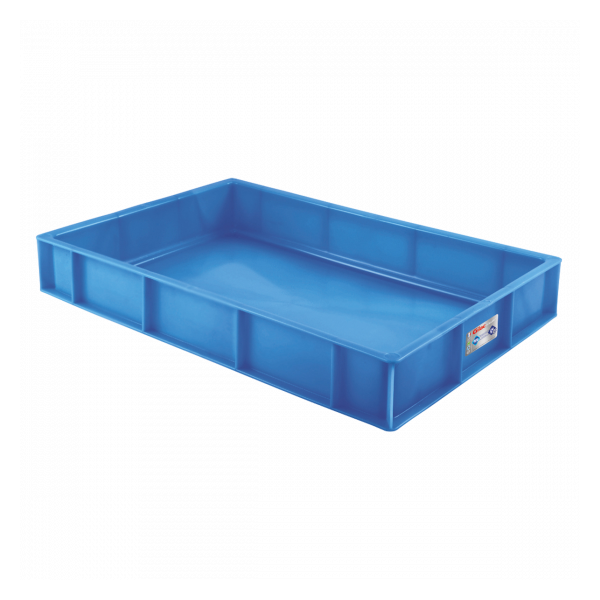 Caisse pleine Gilactiv® 600 x 400 x 90 mm 15 L - bleu
