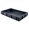 Caisse pleine 600 x 400 x 90 mm 15 L - gris
