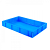 Caisse pleine 600 x 400 x 90 mm 15 L - bleu
