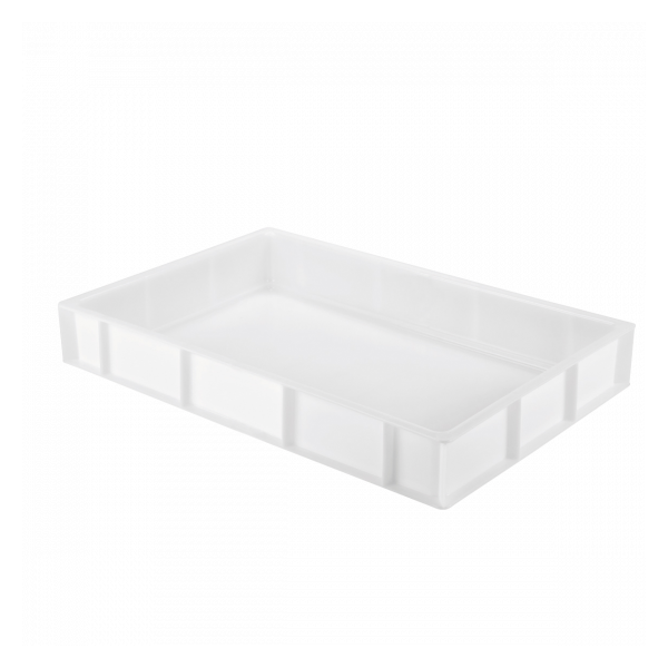Caisse pleine 600 x 400 x 90 mm 15 L - blanc