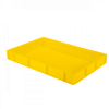 Caisse pleine 600 x 400 x 76 mm 14 L - jaune