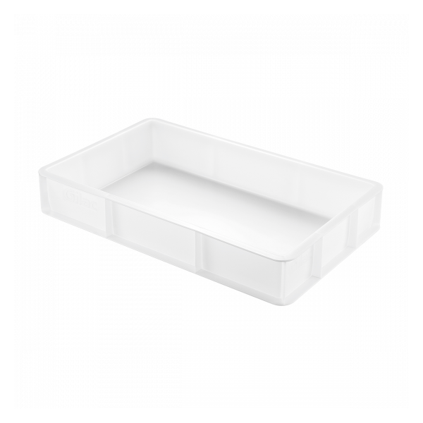 Caisse pleine 530 x 325 x 90 mm GN 1/1 - blanc