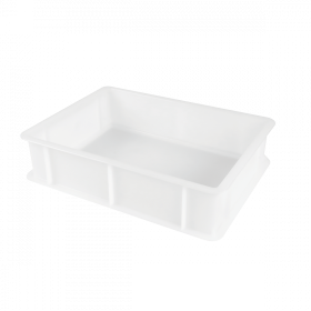 Caisse pleine 400 x 300 x 100 mm 9 L - blanc