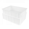 Caisse pleine 400 x 300 x 100 mm 9 L - blanc