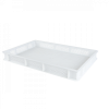 Caisse finement ajourée 600 x 400 x 70 mm 12 L - blanc