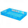 Caisse ajourée 600 x 400 x 90 mm 15 L - bleu