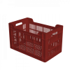 Caisse ajourée 500 x 300 32 L - brique