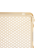 Caisse à viennoiseries ajourée empilable emboîtable 610 x 500 x 155 mm - 33 L - beige