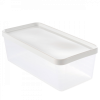 Boîte hermétique 1,2 L + couvercle blanc - lot de 12