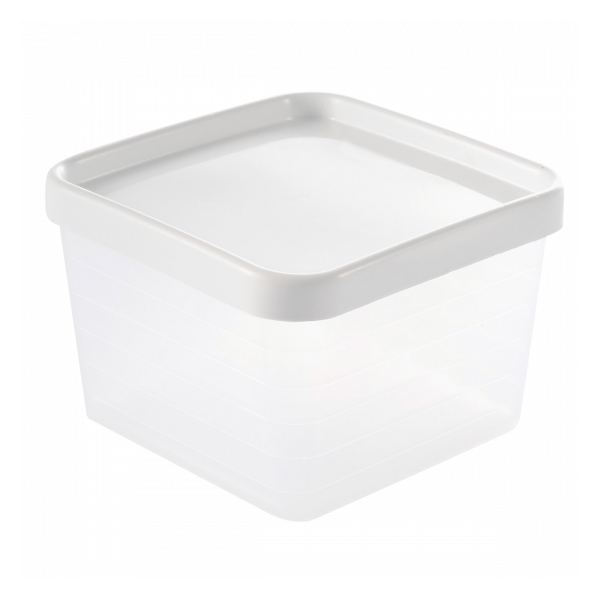 Boîte hermétique 0,6 L + couvercle - transparent