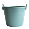 Baquet rond souple avec poignées - 40 L - vert