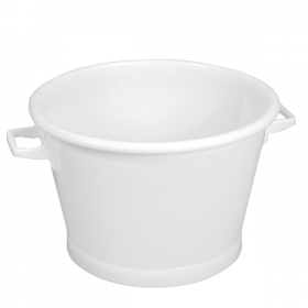 Baquet rond solide fond renforcé