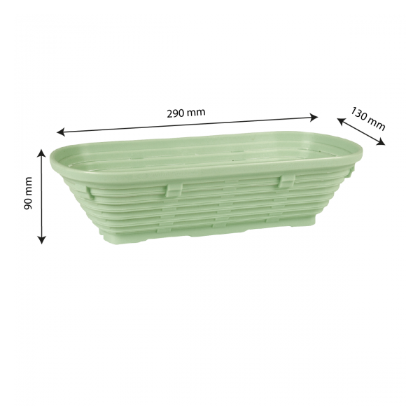Banneton long 1 kg - 29 x 13 x 9 cm