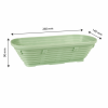 Banneton long 0,75 kg - 26 x 14 x 9 cm