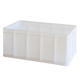 Bac renforcé empilable 490 x 280 x 205 mm - 20 L - blanc