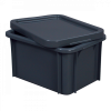 Bac rectangulaire 15 L - gris
