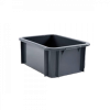 Bac rectangulaire 12 L - gris