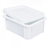 Bac rectangulaire 12 L - blanc