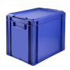 Bac plein 400 x 300 27 L + couvercle - bleu