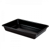 Bac plat 8 L - Noir