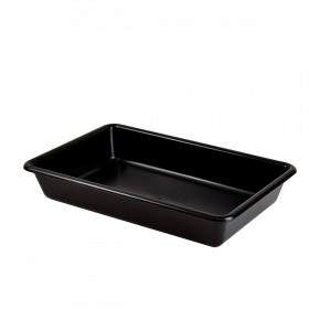 Bac plat 5 L - Noir
