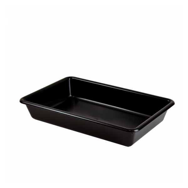 Bac plat 5 L - Noir