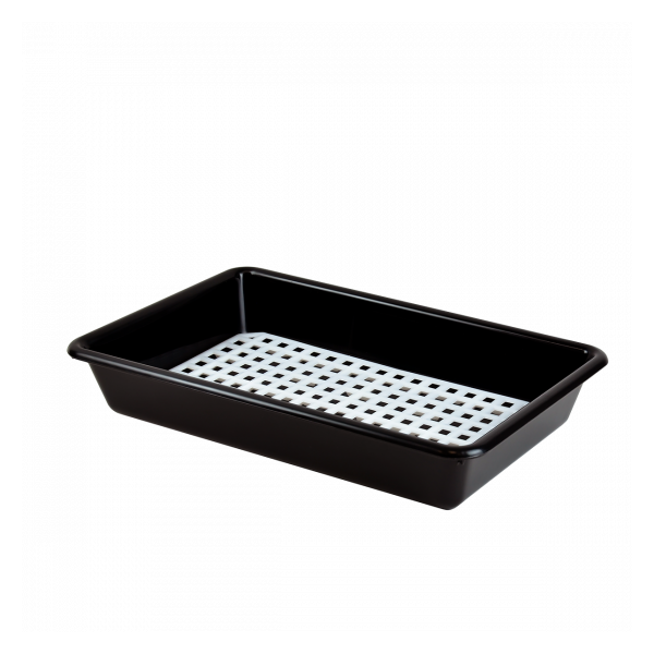 Bac plat 5 L - Noir