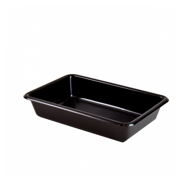Bac plat 3 L - noir