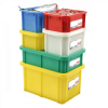 Bac HACCP 15 L rectangulaire + couvercle - bleu