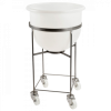 Bac grand volume hémisphérique 75 L - blanc