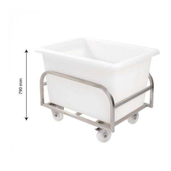 Bac grand volume 310 L - blanc