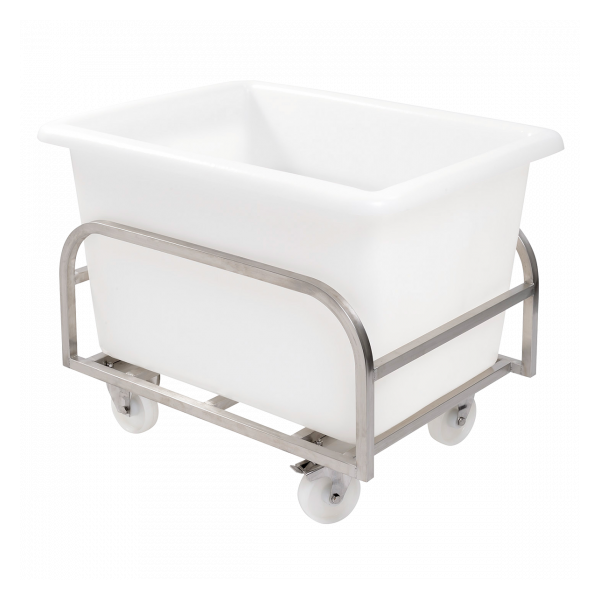 Bac grand volume 100 L - blanc