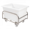 Bac grand volume 100 L - blanc