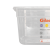 Bac gastronorme GN1/2 HACCP + couvercle - 150 mm - 9 L - Lot de 2