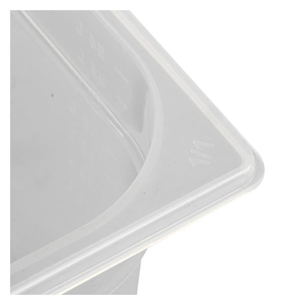 Bac gastronorme GN1/1 HACCP + couvercle - 200 mm - 26 L - Lot de 2