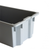 Bac empilable emboîtable 750 x 460 x 310 mm - 70 L - gris