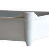 Bac empilable avec 4 pieds 520 x 320 x 125 mm - 11 L - gris